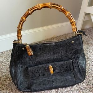 Early 2000’s Black Gucci bag